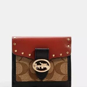 Coach Brown and Black Women's Wallet